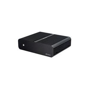 Akasa Euler - Ultra Small Form Factor - Mini-ITX - Netzteil 120 Watt - Schwarzes eloxiertes Aluminium (AK-ITX05M12EU)