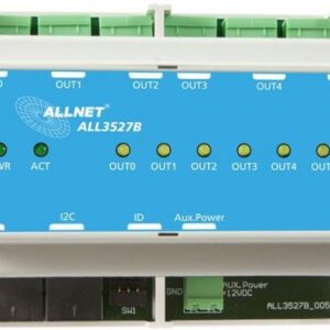 ALLNET ALL3527B Blau - Weiß Leistungsrelais (ALL3527B)