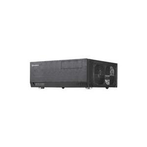 SilverStone Grandia GD09 - Desktop - SSI CEB - ohne Netzteil (ATX / PS/2) - Schwarz - USB/Audio (SST-GD09B)
