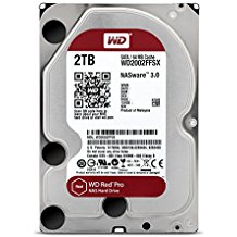 WD Red Pro WD2002FFSX - Festplatte - 2TB - intern - 8,9 cm (3.5") - SATA-600 - 7200 U/min - Puffer: 64MB (WD2002FFSX)
