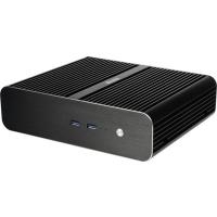 Akasa Euler S Fanless Thin-Mini-ITX Gehäuse, OEM - schwarz (A-ITX10-M1B)