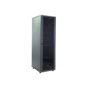 Intellinet - Schrank - Schwarz, RAL 9005 - 36U - 48,3 cm (19") (713467)