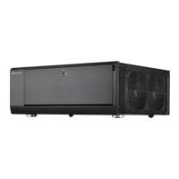 SilverStone Grandia GD10 - Desktop - ATX - ohne Netzteil (ATX / PS/2) - Schwarz - USB/Audio (SST-GD10B)