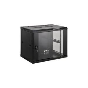 Intellinet - Wandschrank - Schwarz, RAL 9005 - 9U - 48,3 cm (19") (712071)