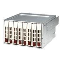 Supermicro M28E1 - Gehäuse für Speicherlaufwerke mit Lüfter - 2.5" (6.4 cm) - weiß