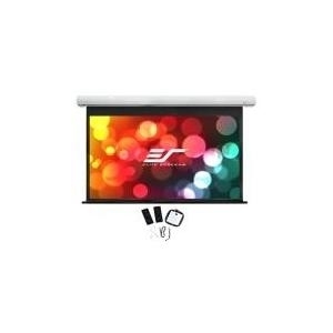 Elite Screens Saker Series SK100XHW-E12 - Leinwand - Deckenmontage möglich, geeignet für Wandmontage - motorisiert - 230 V - 254 cm (100") - 16:9 - MaxWhite FG - White Enamel