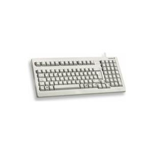 Cherry Classic Line G80-1800 - Tastatur - PS/2, USB - 105 Tasten - Hellgrau - Deutsch (G80-1800LPCDE-0)