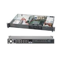Super Micro Supermicro SuperServer 5018A-TN7B - Server - Rack-Montage - 1U - 1-Weg - 1 x Atom C2758 / 2,4 GHz - kein HDD - AST2400 - GigE - Monitor: keiner (SYS-5018A-TN7B)