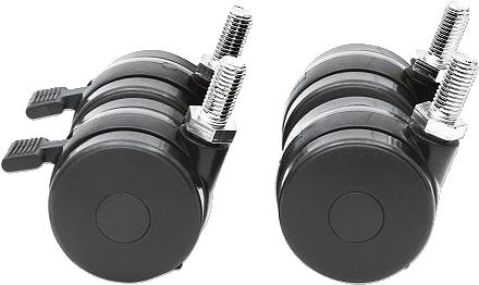 Intellinet - Steckgehäuse-Rollensatz - Schwarz - 48,3 cm (19") (712170)