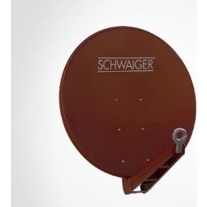 Schwaiger SPI085PR011 - 10,7 - 12,75 GHz - Offset - 0 - 80° - Rot - Aluminium - Stahl (SPI085PR011)