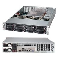 Super Micro Supermicro SC826 BAC4-R920LPB - Rack - einbaufähig - 2U - verbessertes, erweitertes ATX - SATA/SAS - Hot-Swap 920 Watt - Schwarz (CSE-826BAC4-R920LPB)