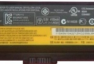 Lenovo - Laptop-Batterie - 6 Zellen - 2200 mAh - FRU - für ThinkPad Edge E130 (45N1043)