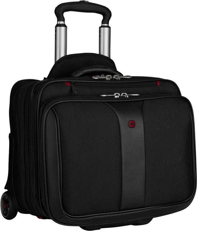 WENGER Trolley PATRIOT 2-teiliges Business Set - mit herausnehmbarer Notebooktasche bis 39,6cm (15.6") schwarz, für die meisten 39,6 cm (15.6") Notebooks (entnehmbare Tasche) und 43,20cm (17") Notebooks geeignet (600662)