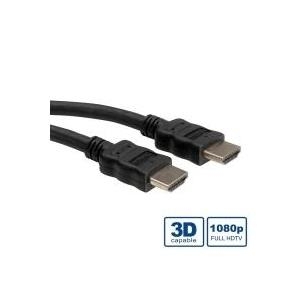 ROLINE - Video-/Audio-/Netzwerkkabel - HDMI - 30 AWG - HDMI, 19-polig (M) - HDMI, 19-polig (M) - 30 m - abgeschirmt - Schwarz (11.04.5546)