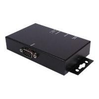 EXSYS GmbH Ethernet Data Gateway zu 1 x RS-232, Metall (EX-6031)