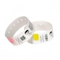 Zebra Z-Band Direct Next Generation - Polypropylen (PP) - permanenter Acrylklebstoff - beschichtet - perforiert - weiß - 25.4 x 279.4 mm 1200 Stck. (6 Rolle(n) x 200) Armbänder - für LP 2824, TLP 2824, 2844, H 2824, LP 2824, 2844, TLP 2824, 2844, 3842, 3844