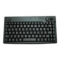 Active Key AK-440-TU - Tastatur - USB - US International - Schwarz