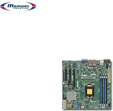Super Micro SUPERMICRO - Motherboard Atom - 4 x Gigabit LAN - Onboard-Grafik (MBD-X11SSH-LN4F-B)