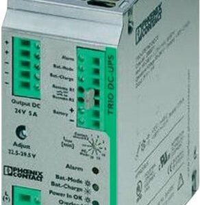 Phoenix Contact TRIO TRIO-UPS/1AC/24DC - 5 - USV (DIN-Schienenmontage möglich) - Wechselstrom 100-240 V - ohne Batterie (2866611)