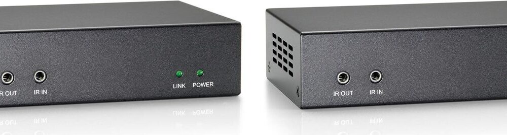 LevelOne HVE-9200P HDMI O.CAT.5 EXT.KIT HDMI-über-Cat-5-Verstärkerset, HDBaseT, 100m, 802.3af PoE, IEEE-802.3af PoE kompatibel zur einfachen Verwendung und Installation,Built-in EDID Hotplug Detection (59092503)