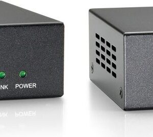 LevelOne HVE-9200P HDMI O.CAT.5 EXT.KIT HDMI-über-Cat-5-Verstärkerset, HDBaseT, 100m, 802.3af PoE, IEEE-802.3af PoE kompatibel zur einfachen Verwendung und Installation,Built-in EDID Hotplug Detection (59092503)