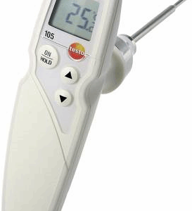 TESTO Robustes Profi-Lebensmittel-Thermometer 105 (0563 1051)