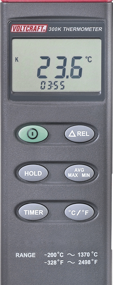 Voltcraft K201 Temperatur-Messgerät, Thermometer (300)