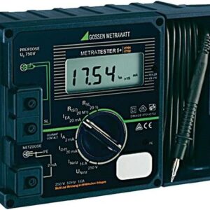 GOSSEN METRAWATT METRATESTER 5+ VDE-Prüfgerät DIN VDE 0701 Teil 1 - 240, DIN VDE 0702. (M 700 D)