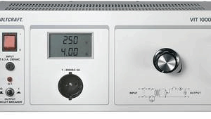 Voltcraft VIT 1000 Trenntrafo regelbar 1000 VA, 230 V/AC Labor-Regel-Trenntransformator (VIT 1000)