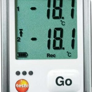 TESTO 175 T2 Temperatur-Datenlogger, Messschreiber, 1 Mio Messwerte, -35 bis +55 °C intern -40 bis + (0572 1752)