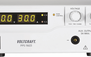 Voltcraft Labornetzgerät, einstellbar PPS-11603 1 - 60 V/DC 0 - 2.5 A 160 W 2 x USB, Remote programm (PPS-11603)