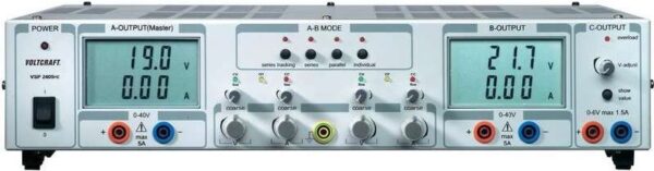 Voltcraft Labornetzgerät, einstellbar VSP 2405 0.1 - 40 V/DC 0 - 5 A 409 W 3 x (VSP 2405)