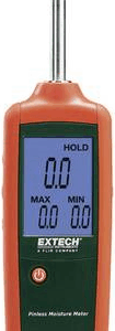 EXTECH MO257 Material-Feuchtigkeitsmessgerät, Feuchtemessgerät für zerstörungsfreie Messungen, 0.0 - (MO257)