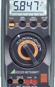 GOSSEN METRAWATT Hand-Multimeter digital METRAHIT World DAkkS kalibriert CAT III 1000 V, CAT IV 600 (M206A)