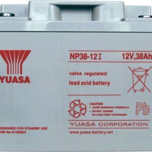Yuasa NP38-12 - 38000 mAh - Plombierte Bleisäure (VRLA) - 12V - 14,2 kg - 165 x 197 x 170 mm (NP38-12)