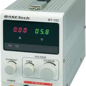 Basetech BT-153 Labornetzgerät, einstellbar 0 - 15 V/DC 0 - 3 A 45 W Anzahl Ausgänge 1 x