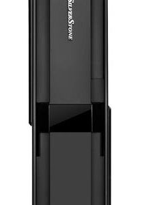 SilverStone MILO ML08-H - Tower - Mini-ITX - keine Spannungsversorgung (SFX12V/SFX-L12V) - Schwarz - USB/Audio