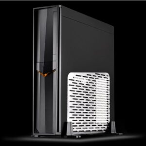 SilverStone Raven RVZ02B-W - SFF - Mini-ITX - Seitenteil mit Fenster - keine Spannungsversorgung (SFX12V/SFX-L12V) - Schwarz - USB/Audio (SST-RVZ02B-W)