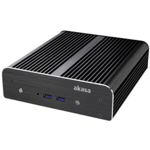 Akasa Newton S UCFF-Gehäuse (Intel NUC), 65W Netzteil, OEM - sch (A-NUC15-M1B06E)