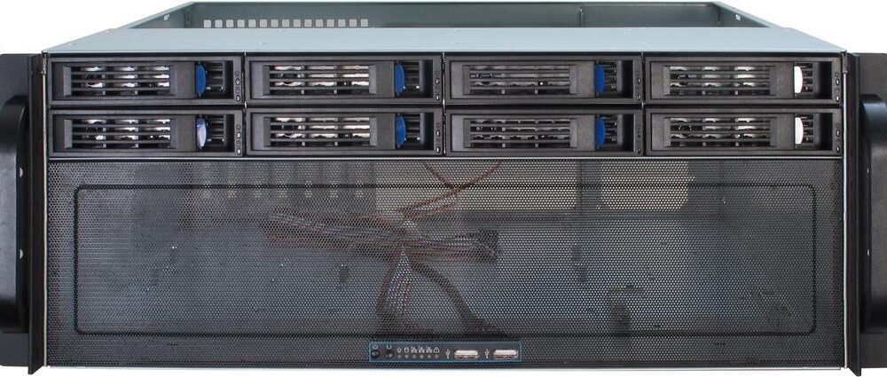Inter-Tech IPC 4U-4408 - Rack-Montage - 4U - E-ATX / SSI EEB - keine Spannungsversorgung (ATX) - USB (88887191)