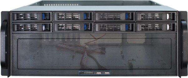 Inter-Tech IPC 4U-4408 - Rack-Montage - 4U - E-ATX / SSI EEB - keine Spannungsversorgung (ATX) - USB (88887191)