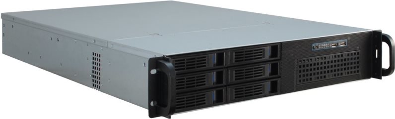 Inter-Tech IPC 2U-2406 - Rack-Montage - 2U - SSI EEB - SATA - Hot-Swap - keine Spannungsversorgung - USB (88887196)
