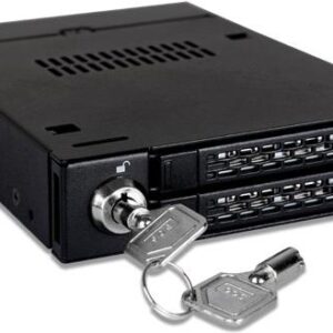ICY Dock ToughArmor - Gehäuse für Speicherlaufwerke - 2.5" (6,4 cm) - mattschwarz (MB992SKR-B)