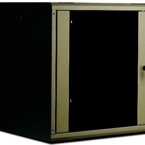 DIGITUS Professional Unique DN-19-16U-SW - Gehäuse - geeignet für Wandmontage - Schwarz, RAL 9005 - 16U - 48,3 cm (19") (DN-19 16-U-SW)