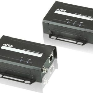 ATEN VanCryst VE601 DVI HDBaseT-Lite Extender, Transmitter and Receiver - Video Extender - bis zu 70 m (VE601-AT-G)