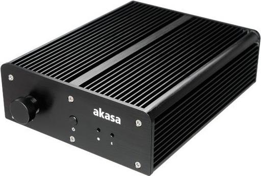 Akasa Pascal MC - PC - Aluminium - UCFF - Schwarz (A-NUC22-M1B)
