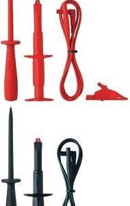 Benning Sicherheits-Messleitungs-Set [ Lamellenstecker 4 mm - Lamellenstecker 4 mm] 1.00 m Rot, Schwarz BENNING TA 3 (044126)