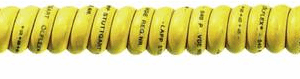 LappKabel Spiralkabel ÖLFLEX® SPIRAL 540 P 1500 mm / 4500 mm 2 x 1 mm² Gelb 73220126 1 St. (73220126)