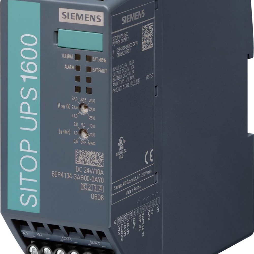 Siemens 6EP4134-3AB00-0AY0 Unterbrechungsfreie Stromversorgung (USV) (6EP4134-3AB00-0AY0)