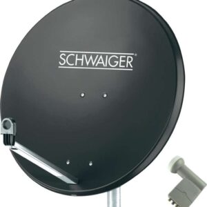 Schwaiger SAT-Anlage ohne Receiver Teilnehmer-Anzahl: 4 (SPI9961SET9)